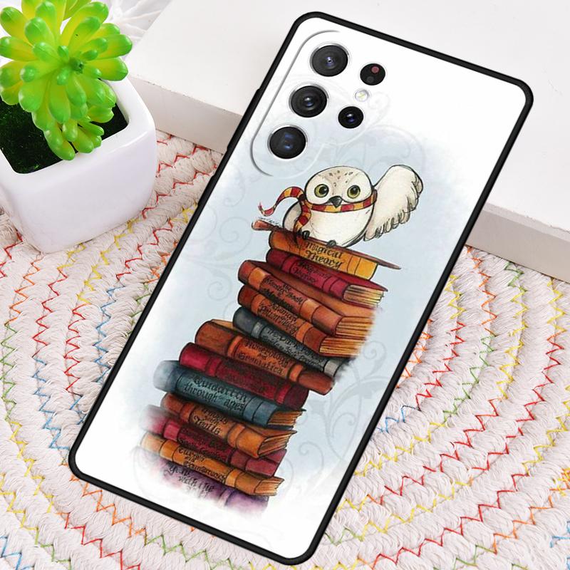 Harris Cute Owl Silicone Phone Case For Samsung Galaxy Note 10 Pro S26 S25 S24 S23 S22 S21 Plus S25Ultra Capa Cover
