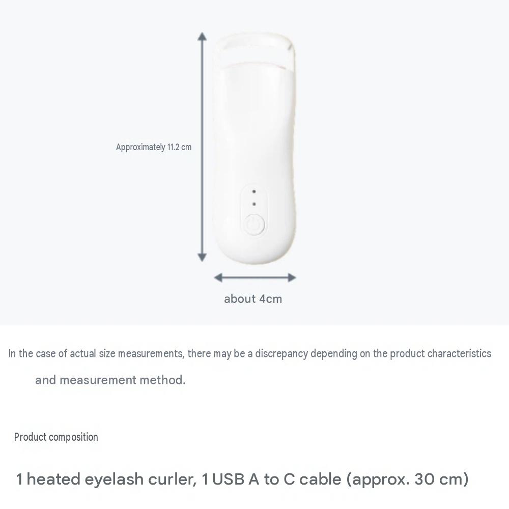 Type-C Charging Heated Eyelash Curler