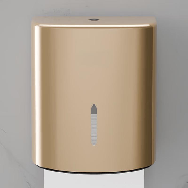 MDNG Wall-Mounted Bathroom Tissue Box with Storage Shelf