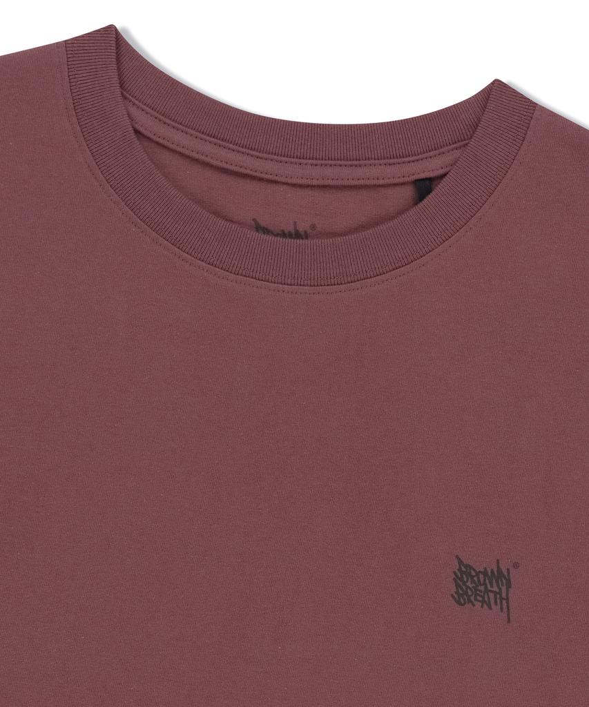 BROWNBREATH Tag Tee - Brick Red