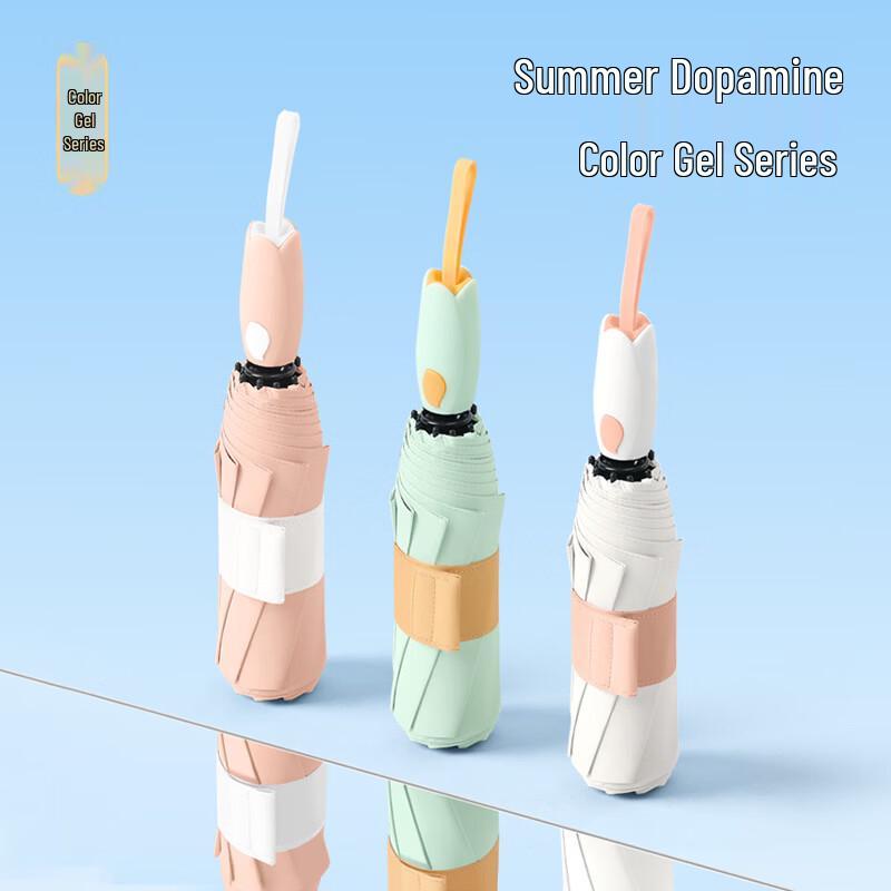 

Xurq Automatic Three-Fold Tulip Handle Umbrella