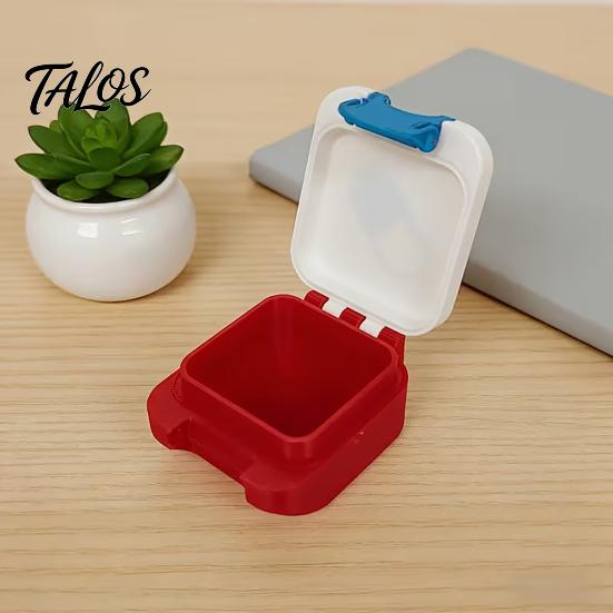 Portable Pill Organizer Box, Small Travel Medicine Organizer, Moisture-proof Moisture Proof Case Pocket Tablet Case, for Daily Health Supplements