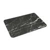 Black Rose Gold Marble Crackles Doormat Non-Slip Bathroom Kitchen Mat Toilet Floor Door Entrance Carpet Rug