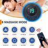 LCD Display Electric  Neck Back Massage Cervical Vertebra Patch Body Neck Hip Toner Massger Remote 8 Modes 19 Level