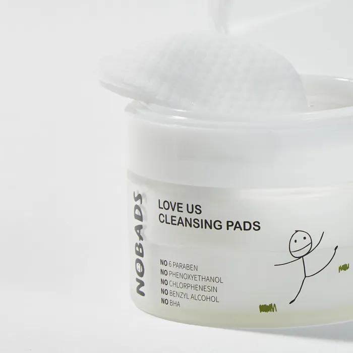 0.00% Non-irritating No-Wash Sensitive Skin Cleansing Pad