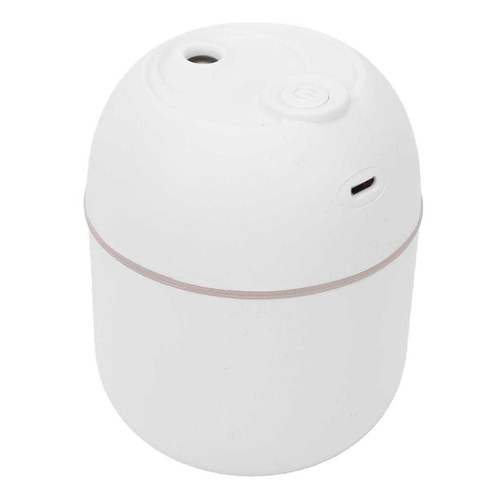 Portable Mini Humidifier Quiet Cool Mist Small Personal Desktop Humidifier with Night Light Auto Shut Off 220ml Water