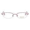 Women's Blue Light Blocking Anti-Fatigue Half-Frame Metal Reading Glasses 8829