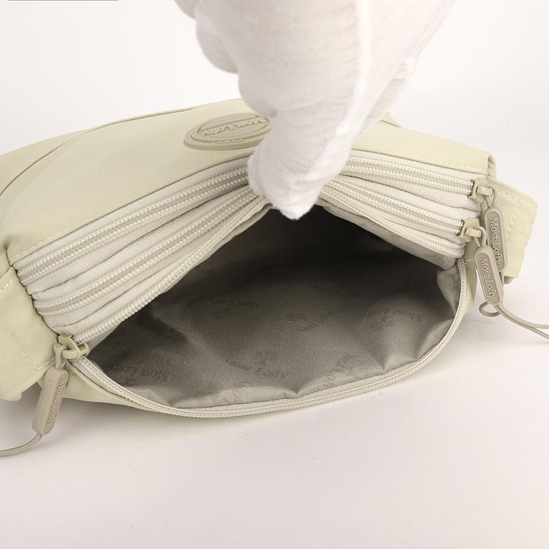 Nylon Bag Women Crossbody Bag Mother Bag Multi-Layer Shoulder Bag