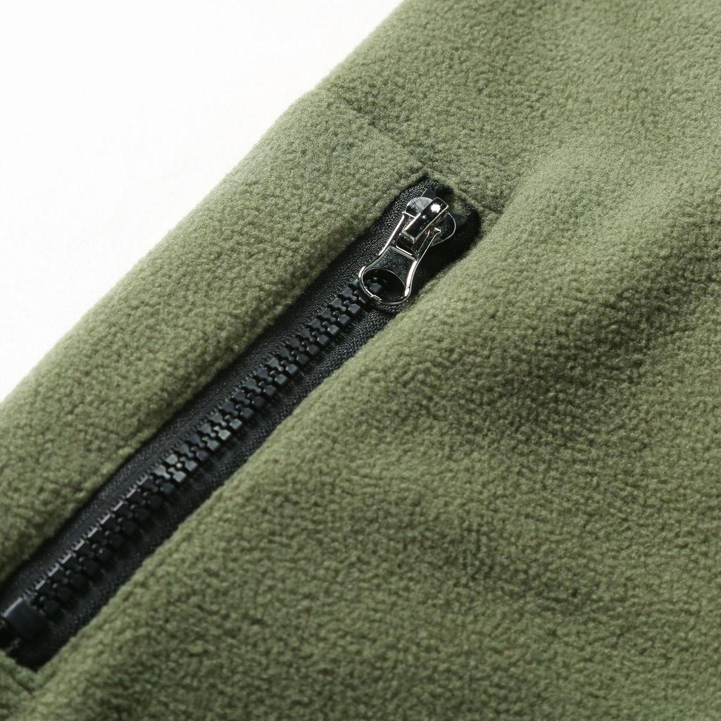 European and American Men's Trendy Fleece Long-Sleeve Pullover Jacket