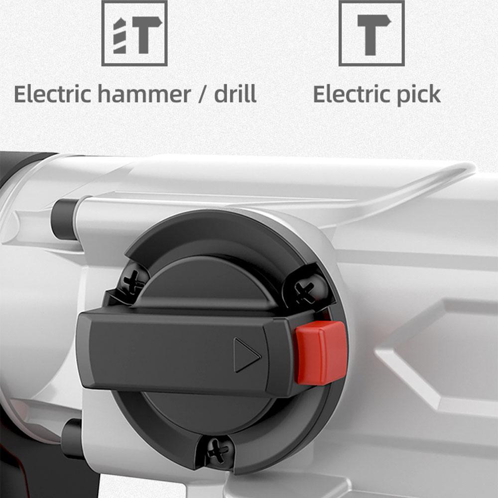 NAWIN Rotary Hammer High Power Heavy Impact Electric Hammer Concrete Breaker 21V Brushless Electric Hammer Power Tool