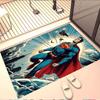 Superman Print Rug, Washable Floor Carpet, For Entryway Dorm Laundry Room Office Study, Home Decor Birthday Christmas Gift