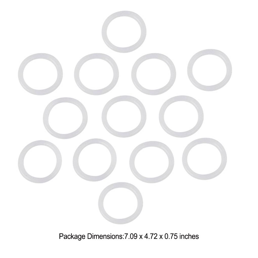 200 Stück Silikon O-Ring Sortiment Auslaufsichere Dichtringe Haushalt Gummiband Dichtungen Zubehör Ersatzteile
