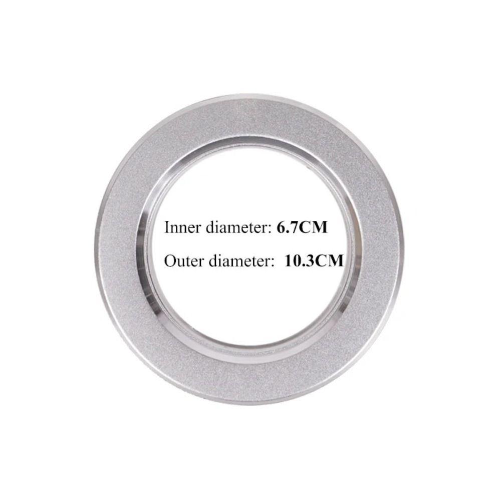 

Round Anti-bite House Hole Aluminum Pet Case Nest Ring Protection Bird s Nest Door Squirrel 6.7cm серебряный