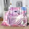 1pc Butterfly and Roses Blanket Soft Comfortable Lightweight All Season Multi Purpose Blanket Travel Camping Picnics Sofa Office Bed Living Room Gift