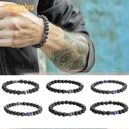 Купить Мужской браслет с уникальными поверхностными вулканическими ...