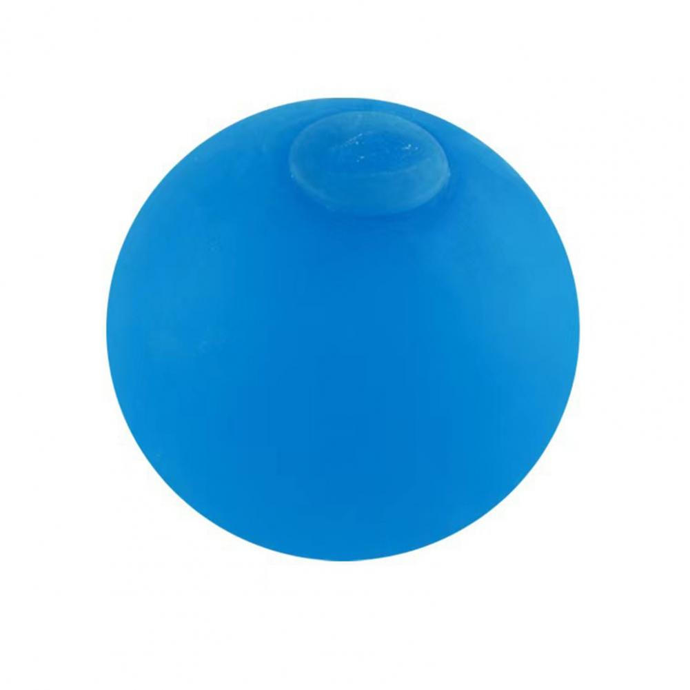 Cute Anti-stress Ball Frosted Transparent Stress Relief Flexible Funny Decompression Vent Bouncy Ball Toy