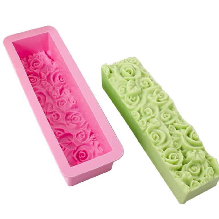 

Candle Aroma Plaster Resin Silicone Mould Handmade Soap UV Crystal Epoxy Mold 1 розовый