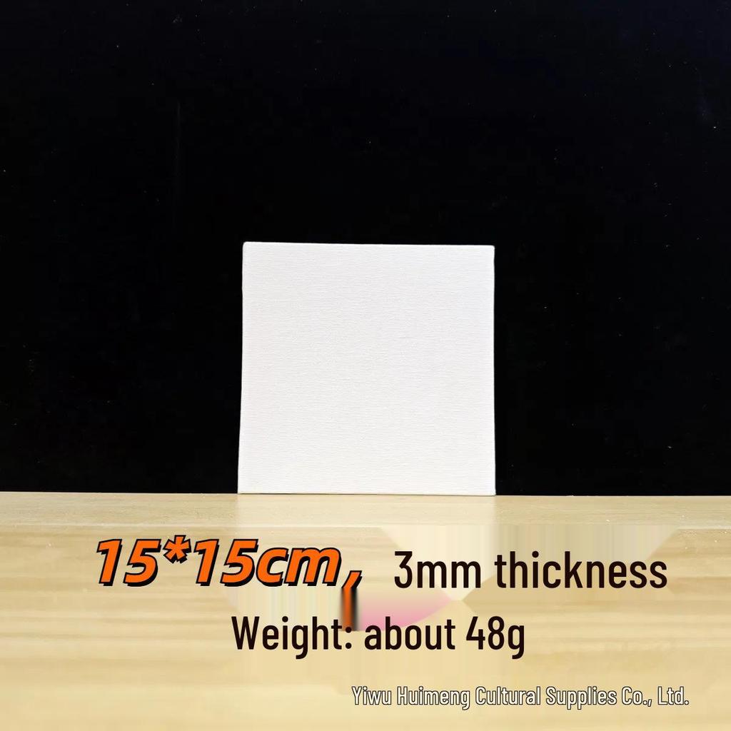 3MM Thin Canvas Drawing Board: Portable Pure Cotton Oil & Acrylic Painting Board for Art Students and Professionals