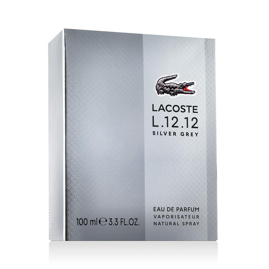 Lacoste L.12.12 Silver Grey Eau De Parfum 100 Ml (man)