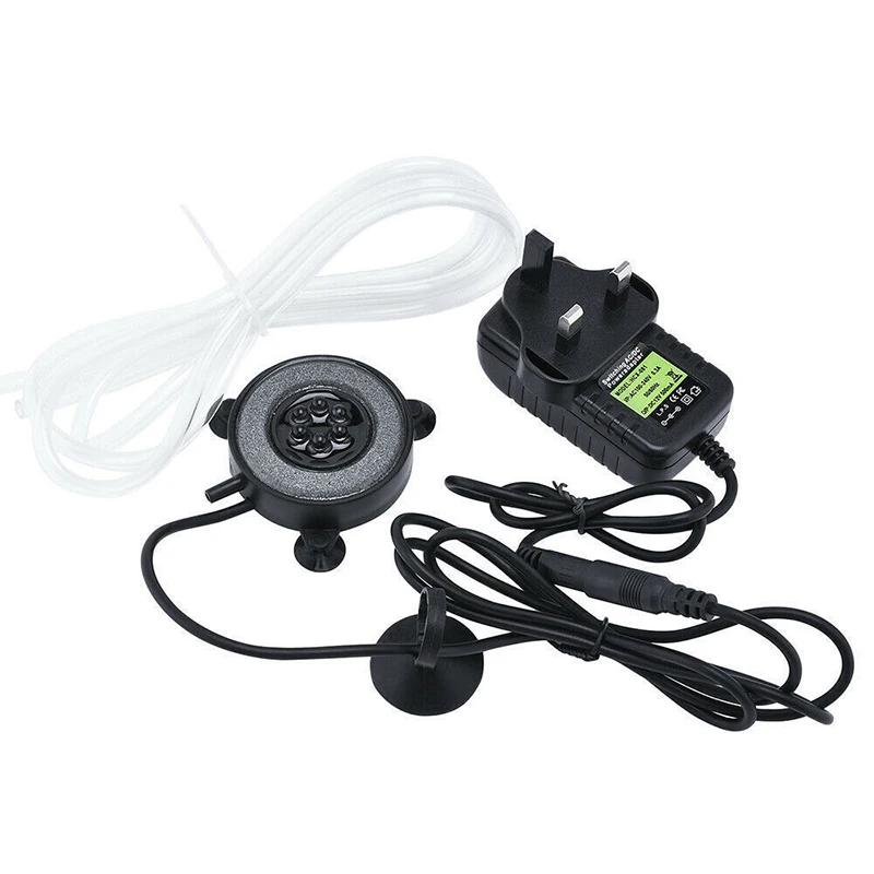 Lumină pentru rezervor de pește, cu LED-uri care schimbă culoarea, lumina de aer pentru acvariu, bule de aer, 6 buc. Lampă care produce oxigen pentru rezervorul de pește, livrare picătură