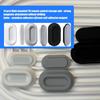 Pack of 4 Space Saving Silicone Remote Holder With Powerful Magnets Wall Mounting Storage Rack For Home Electronics