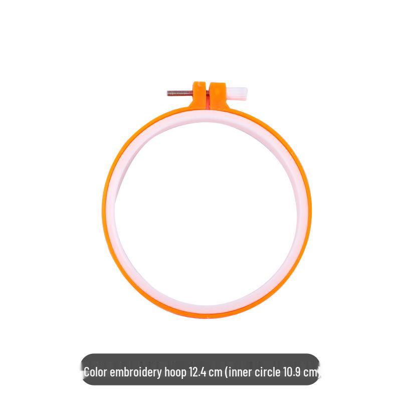 Colorful DIY Hand Embroidery, Cross Stitch, and Fixing Frame Set