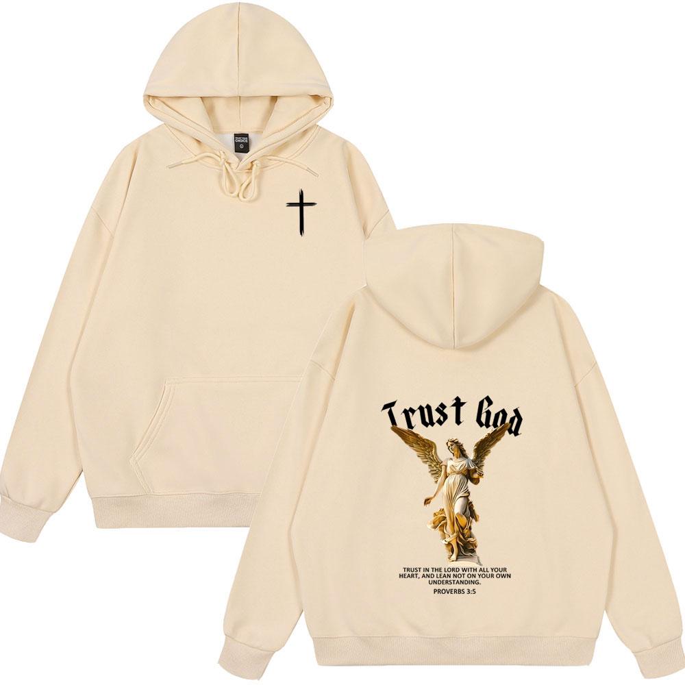 Christian Jesus Bible Verse Vintage Wears Mens Women Clothing Fashion Casual Harajuku Oversized Couple Style Winter Streetwears