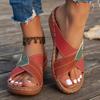 Fashion Summer Women Sandals Shoes Party Ladies Shoes Slides Sandals Ladies Wedge Sandals Woman Non-Slip Footwear Women Slippers Female
