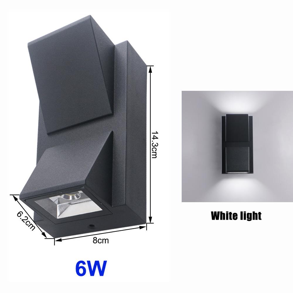 Waterproof IP65 Outdoor Wall Light 3W /6W LED Wall Lamp Sconce Balcony Garden Decoration Lighting Lamp AC85-265V
