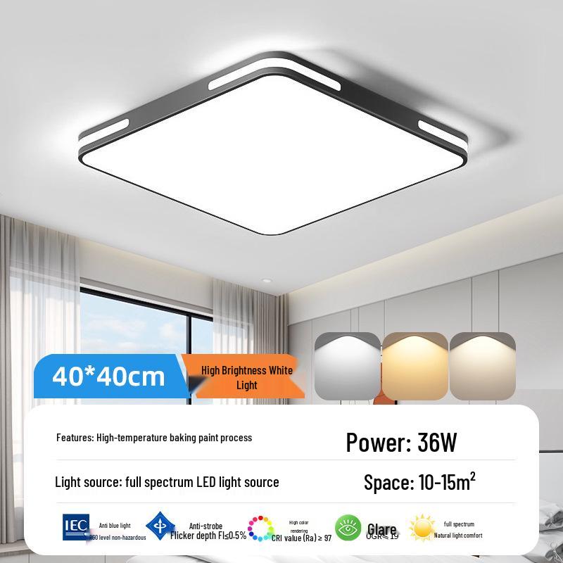 Lumină de plafon LED modernă 2025 pentru living și dormitor