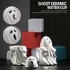 Ghosts Demon Elf Ceramic Mug Dishwasher-safe Ceramic Coffee Mug With Lid Home Supply
