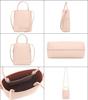 Chloe SENSE Shiny Calf Leather Micro Tote Shoulder Bag I10 Cement for Women (CHC23UP873 Pink) [Brand Name] [Used]