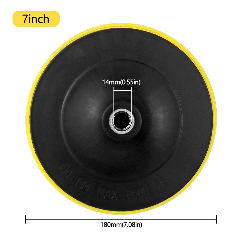 Self-Adhesive Sandpaper Disc with Suction Cup for Angle Grinders