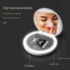 Smart Foldable UV Cosmetic Mirror - Compact Handheld Beauty Mirror