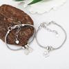European and American Creative Geometric Leaf Bracelet Jewelry Simple Small Flower Hand Jewelry