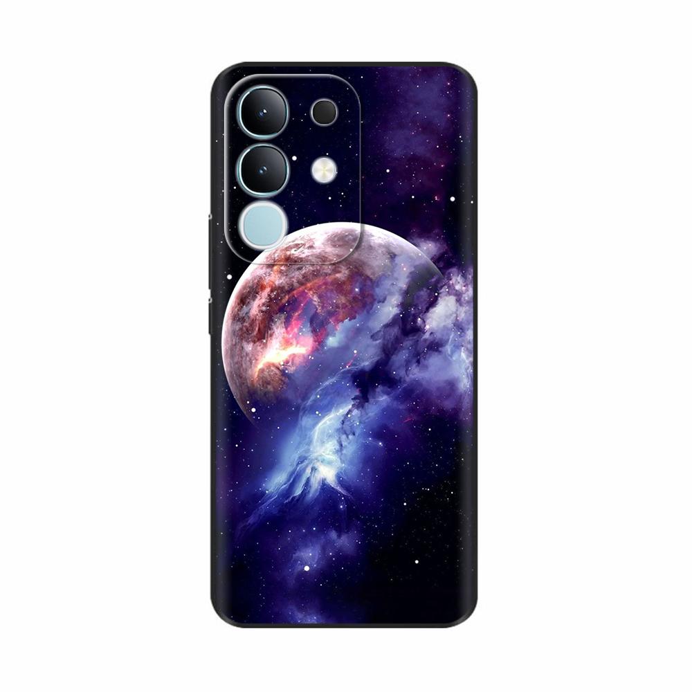 For Vivo Y29 4G Case Luxury Painted Back Cover Soft Silicone Phone Cases For Vivo Y29 4G Case Y 29 Shockproof Coque Bags Fundas