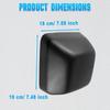 Exterior Rear View Mirror Cover Cap Left Driver Side, 2018-2023 Compatible with Jeep Wrangler JL, Exterior Rear View Mirror Housing Door Wing Mirror