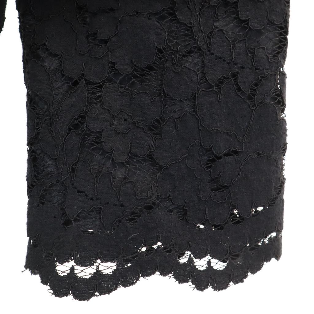 UNITED ARROWS Made In Japan Total Race Long Sleeve Knee-length Dress 40 Women Used