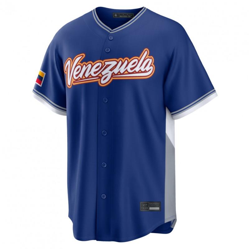 2026 WBC Baseball Jersey Short Sleeve Unisex Embroidered Team Fan Shirt Cotton Blend Sportswear