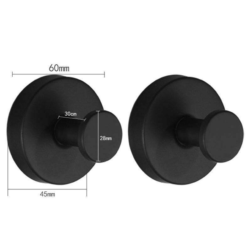 Bathroom Suction Cup Hook Traceless Stainless Steel Kitchen Hooks Hole Free Vacuum Coat Hooks Wall Towel Suctions Cups