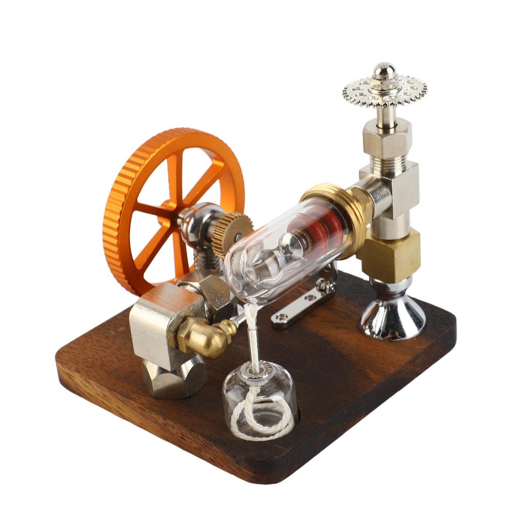 Stirling Engine Free Piston Adjustable Speed Educational Electricity Generator for Mechanical