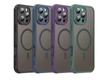 Mat Transparant Voor Magsafe Hoesje Voor iPhone 16E Magnetisch Draadloos Opladen Schokbestendig Hoesje Voor iphone 16 15 14 13 Pro Max Plus Coque