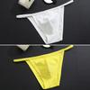 Men's Sexy Underwear Thong Cotton Men's Thong Low Waist Underwear