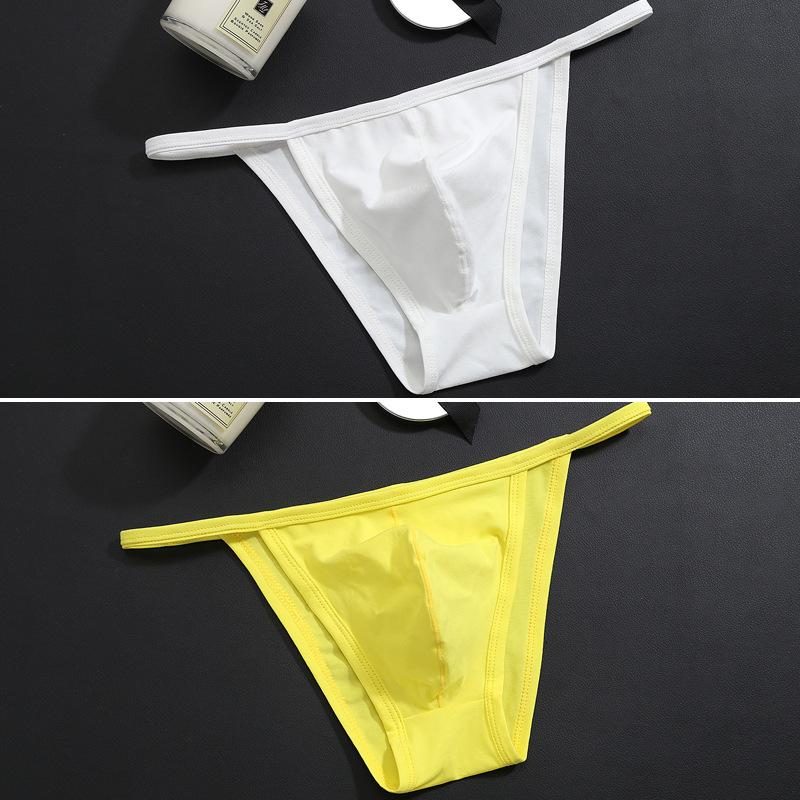 Men's Sexy Underwear Thong Cotton Men's Thong Low Waist Underwear