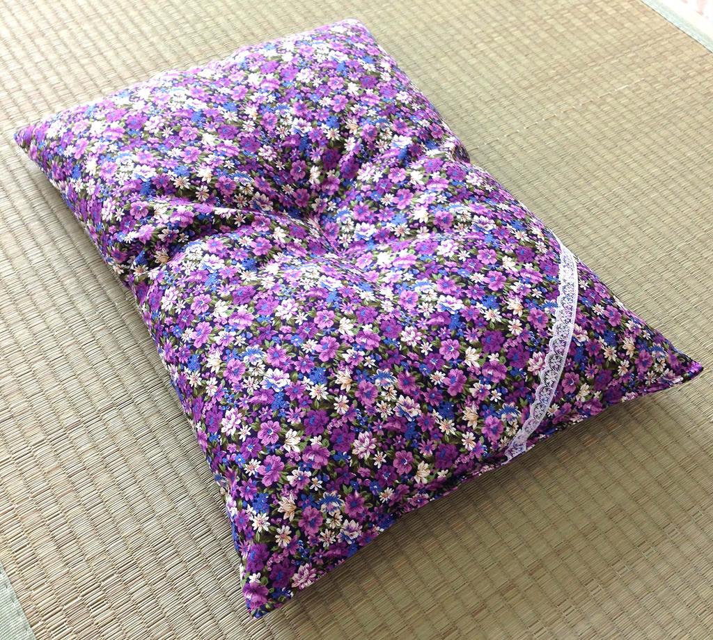 Large Hokkaido Buckwheat Sleep Pillow with Lavender Potpourri