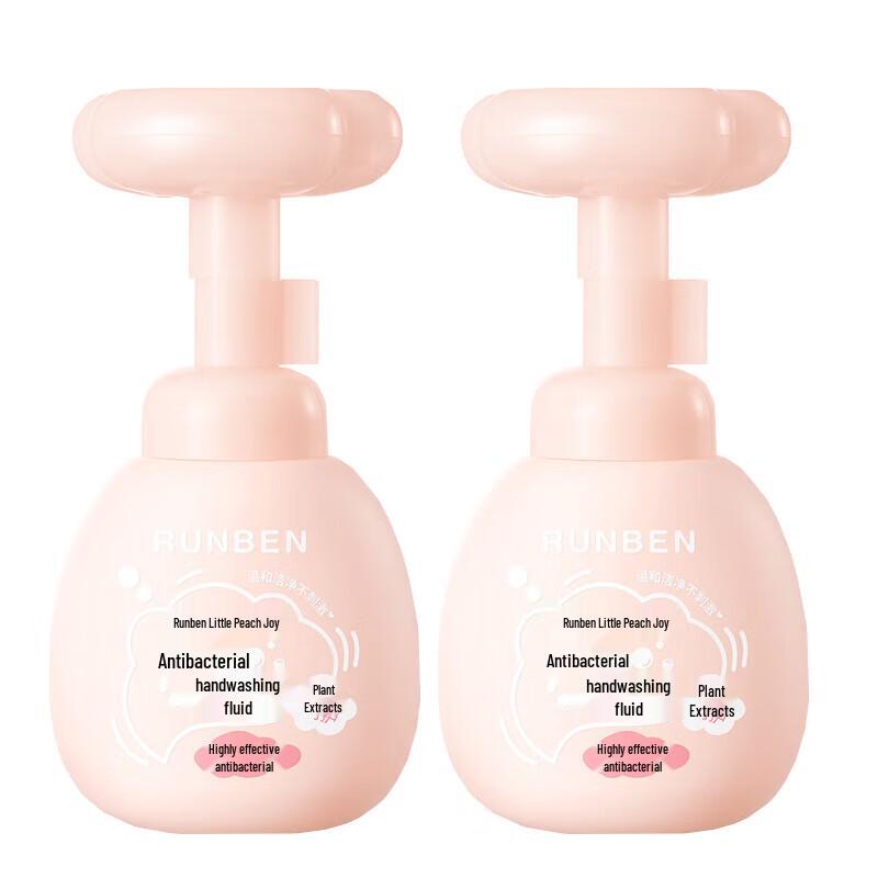 

Runben Little Peach Joy Antibacterial Foaming Hand Soap