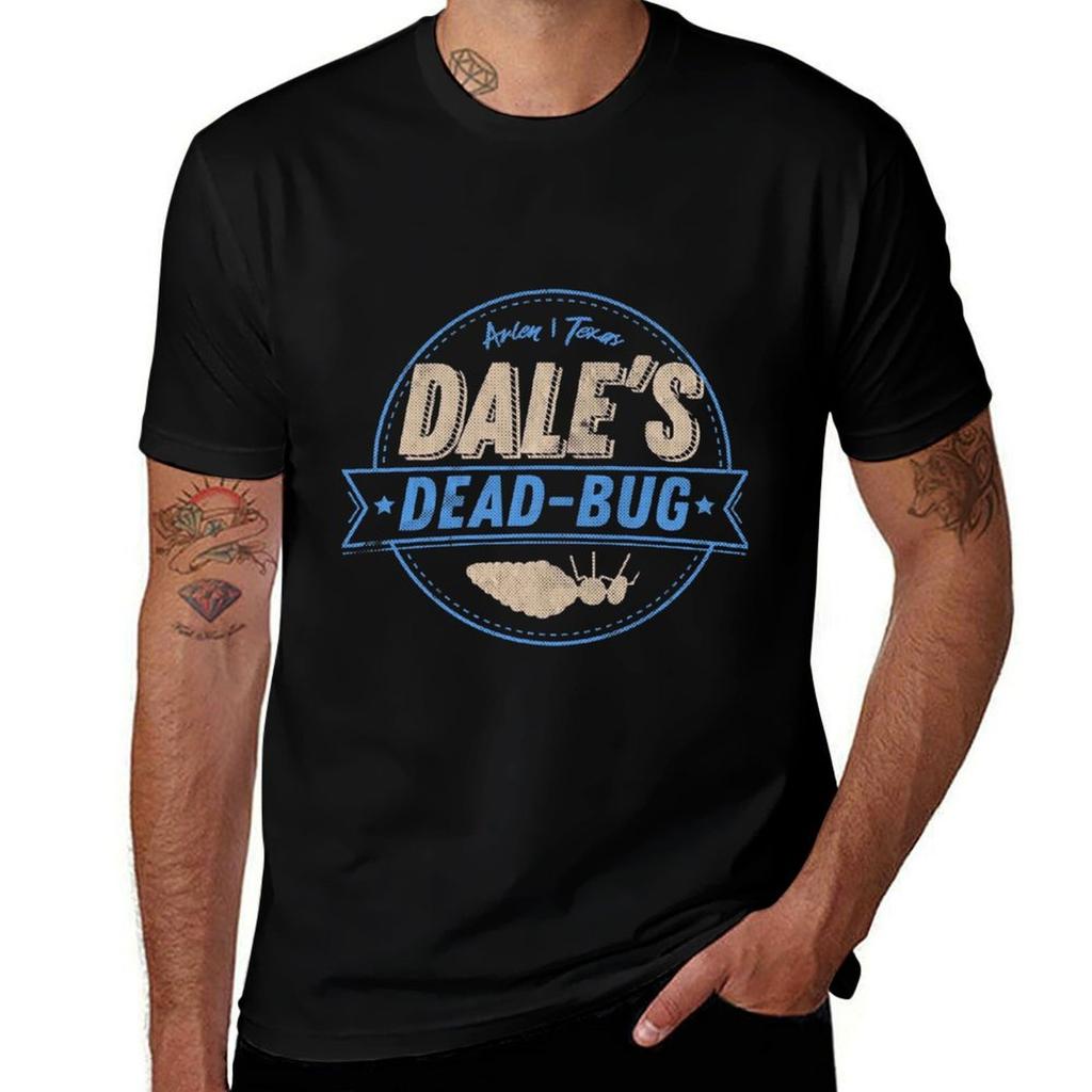 Dale's Dead-Bug T-Shirt Summer Print Short Sleeve Tee
