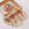Malaysia's new imitation silky satin jacquard long scarf, women's shawl, headscarf MSL404