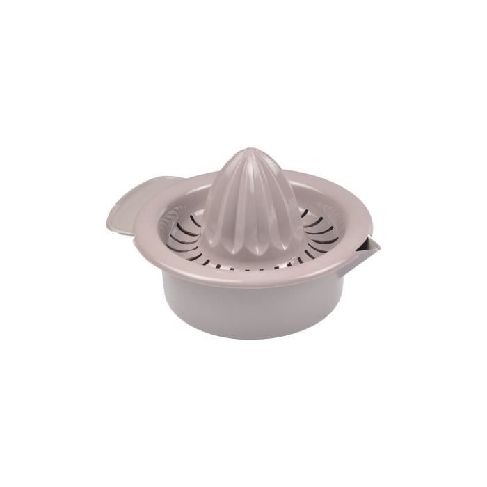Presse Agrume Manuel - Taupe - Plastique - 17.5 Cm - 14 Cm - 10 Cm