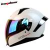 Cool Rider Bluetooth Full Face Motorcycle Helmet: Safe, Long Battery Life, Built-in Earphones, Wide View for Navigation